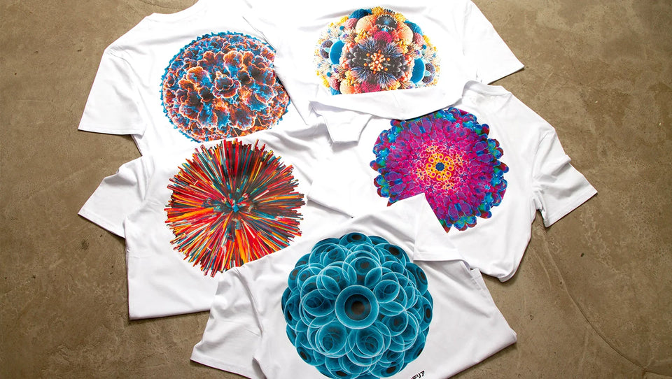 ORBS ON WHITE :  NOW LIVE