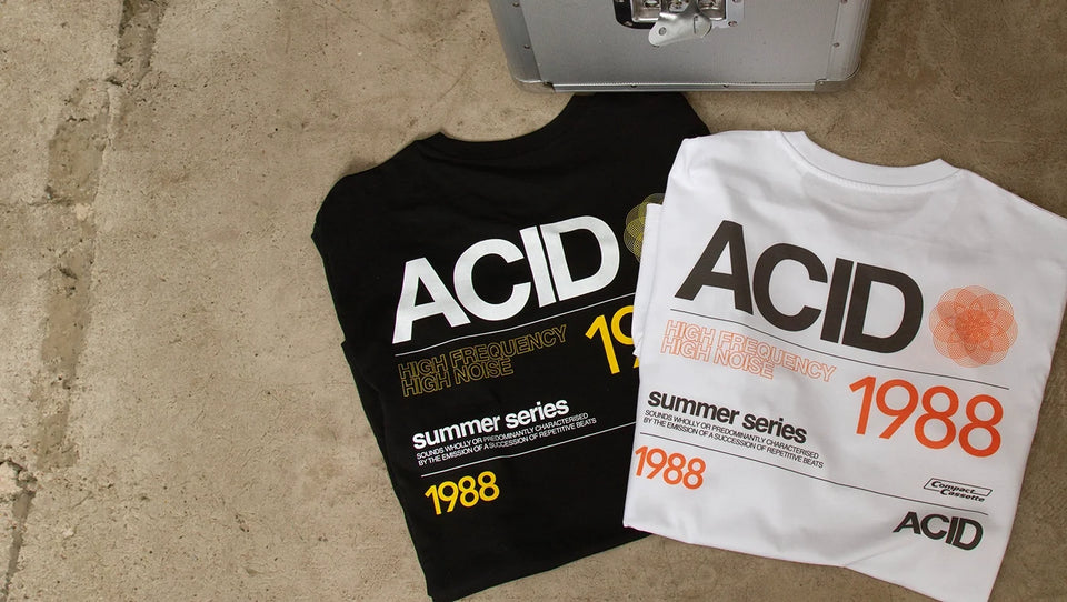 ACID 1988 CASSETTE NOW IN WHITE