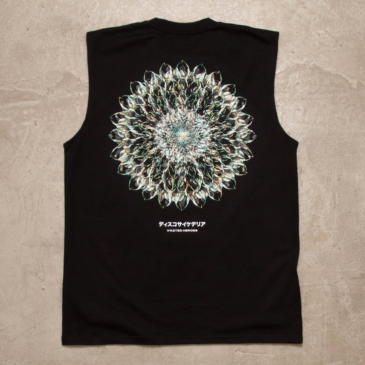 052 Disco Psychedelia - Tank Tshirt - Black