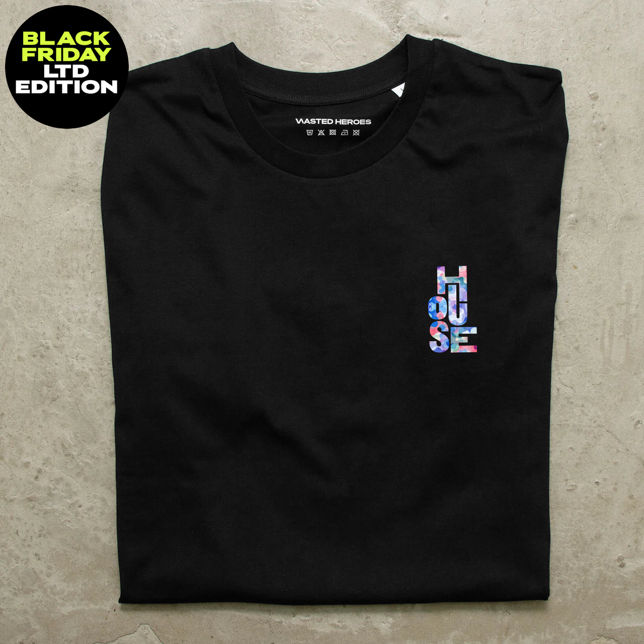 Crest BF Just House - Tshirt - Black