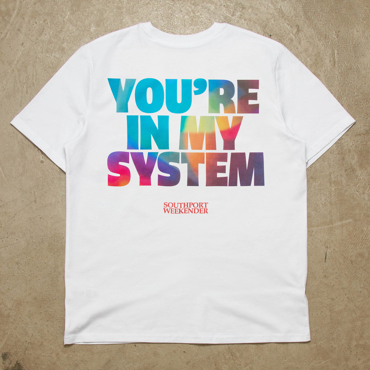 In My System Back Print - Tshirt - White