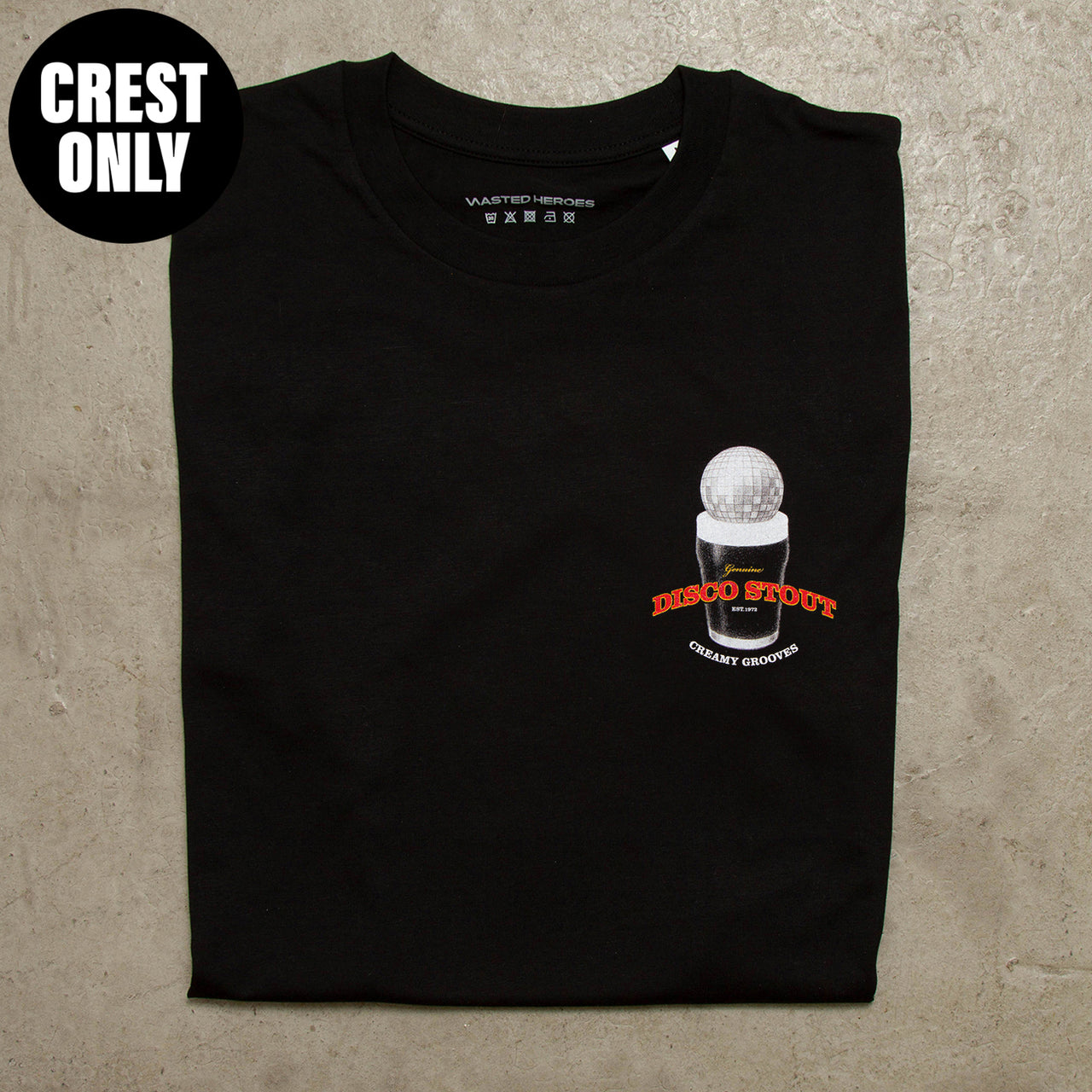 Crest Creamy Disco Stout - Tshirt - Black