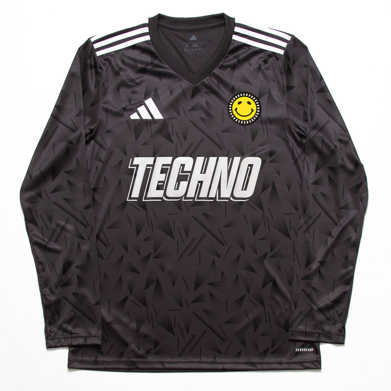 Techno FC Long Sleeve Retro 25 - Jersey - Black