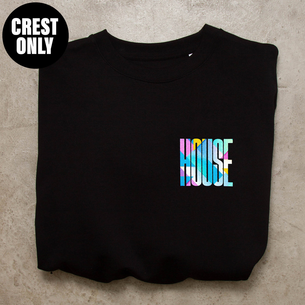 Crest Solstice Higher House - Sweatshirt - Black
