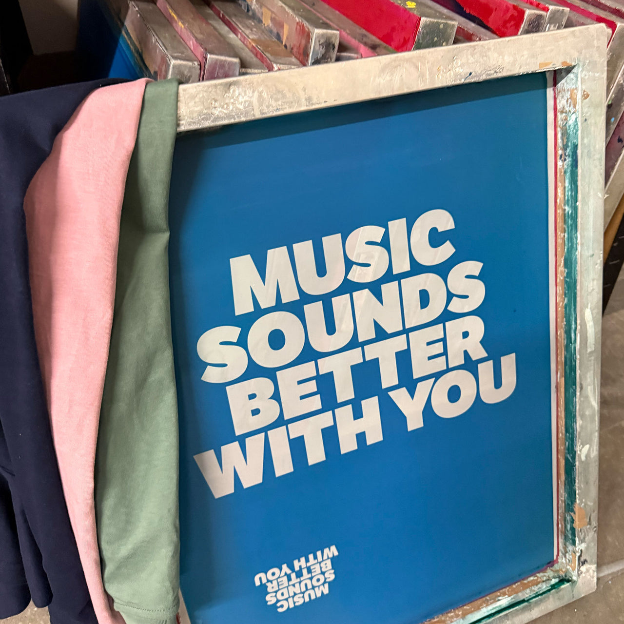 Music Sounds Ltd Edition - Regular Tshirt - Custom Colour