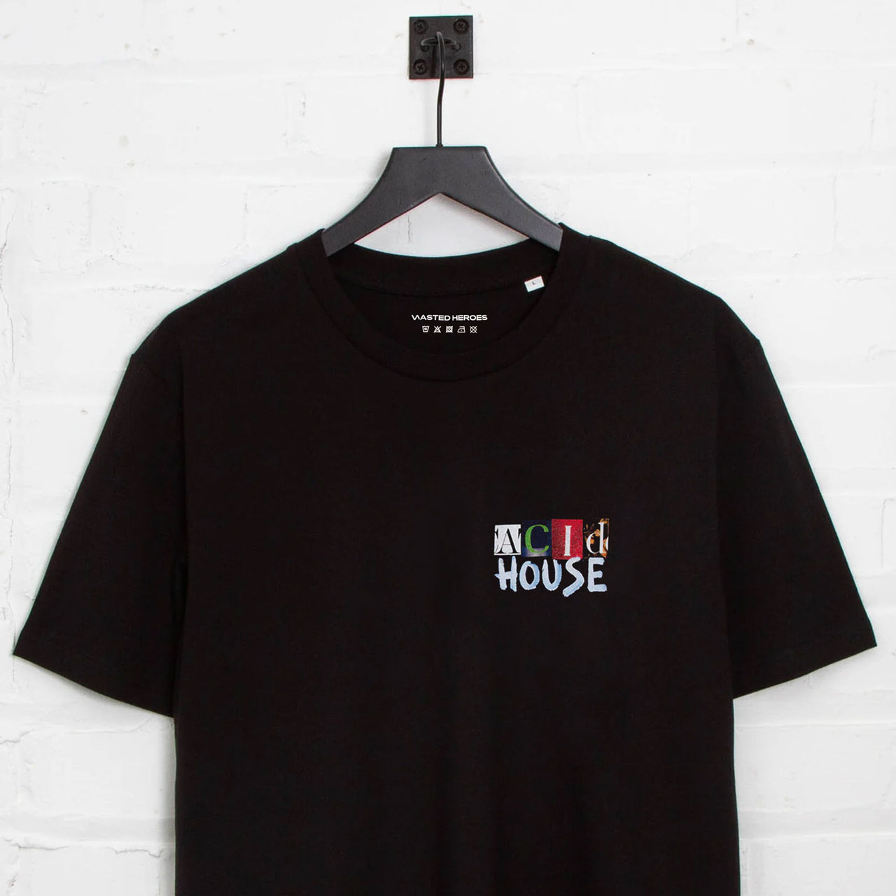 Crest Acid House Cut Panorama - Tshirt - Black