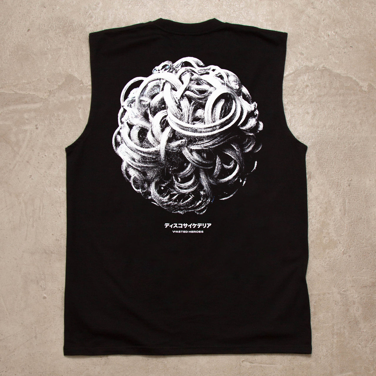 023 Disco Psychedelia - Tank Tshirt - Black