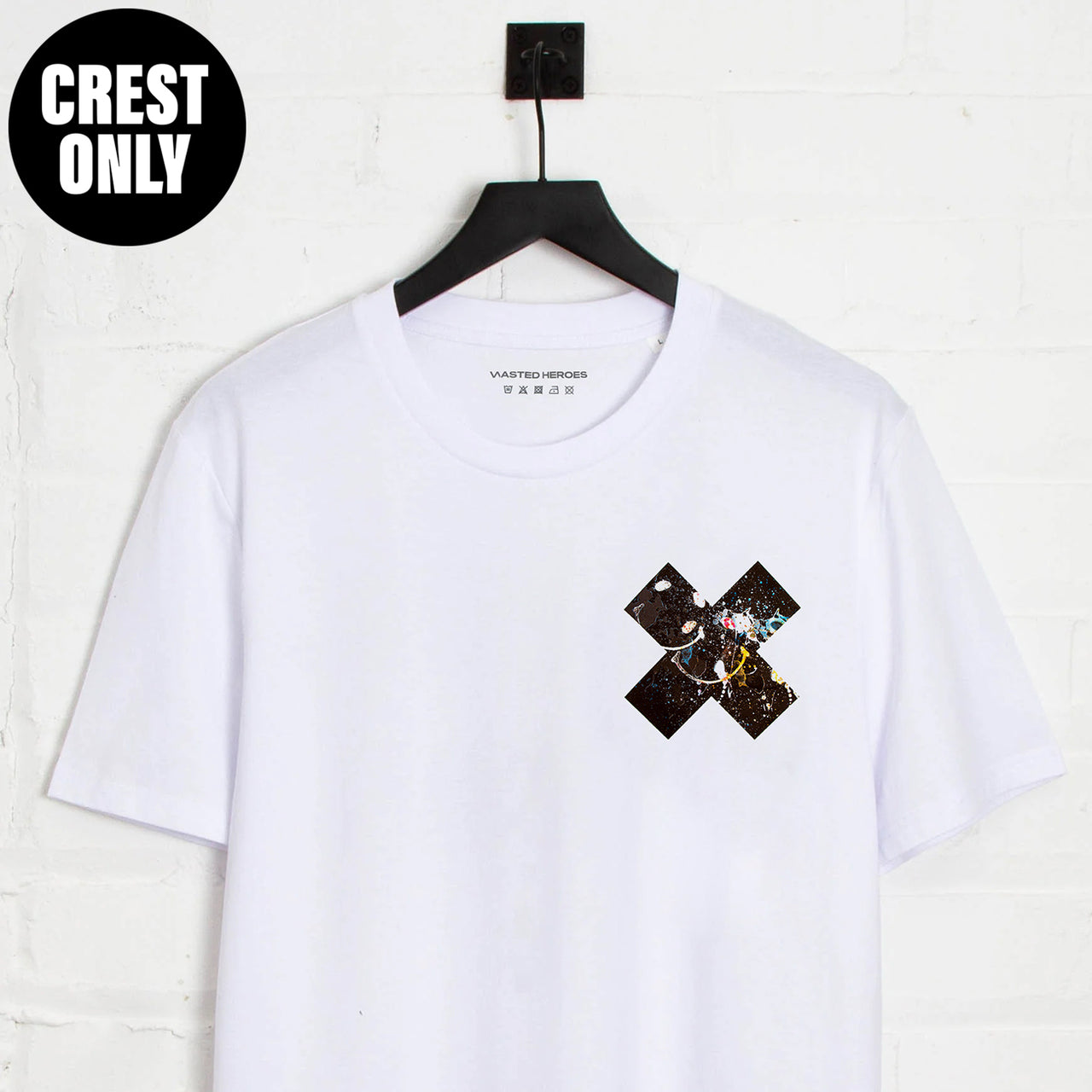 Crest Smiley 1 X Imprint - Tshirt - White