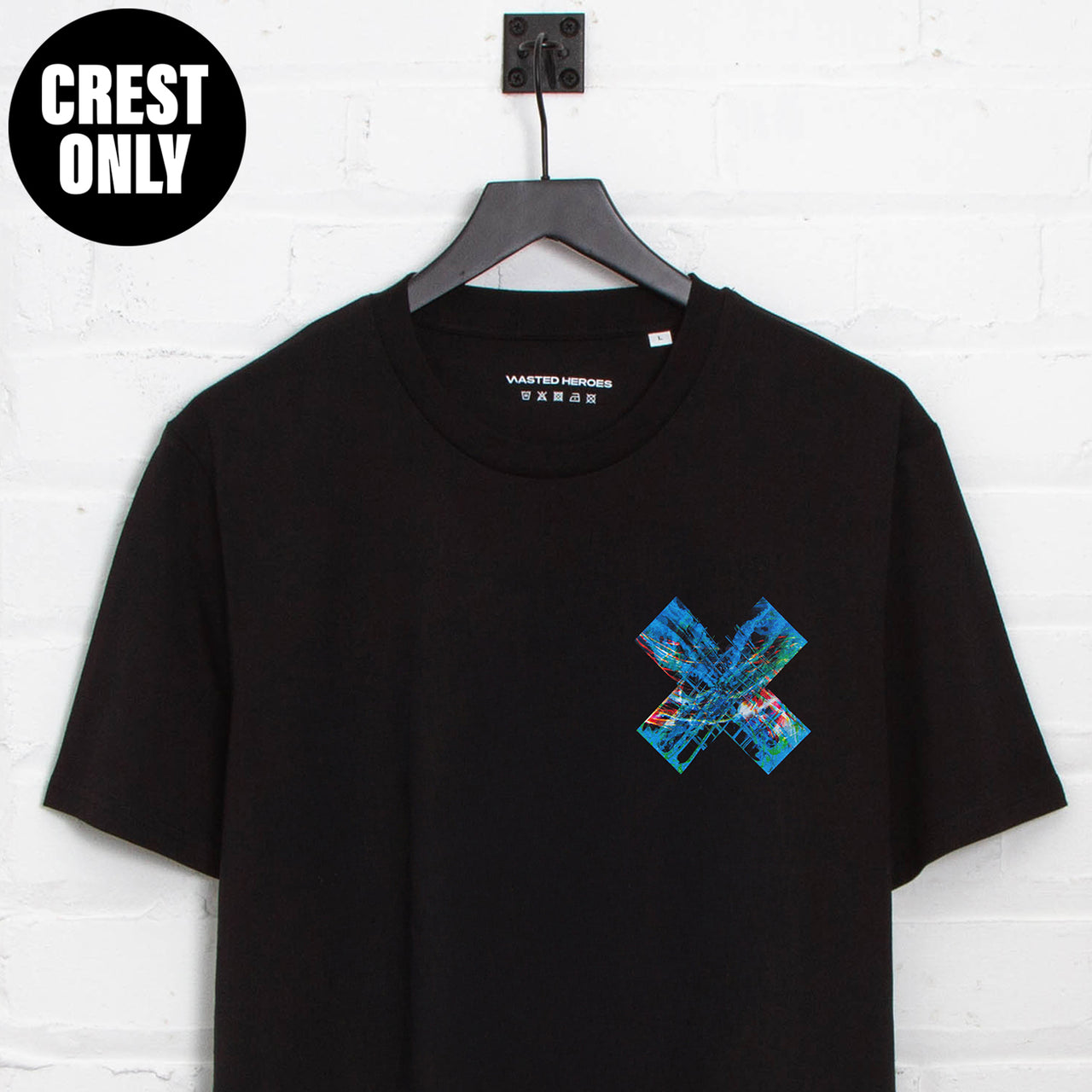 Crest Alien X Imprint - Tshirt - Black