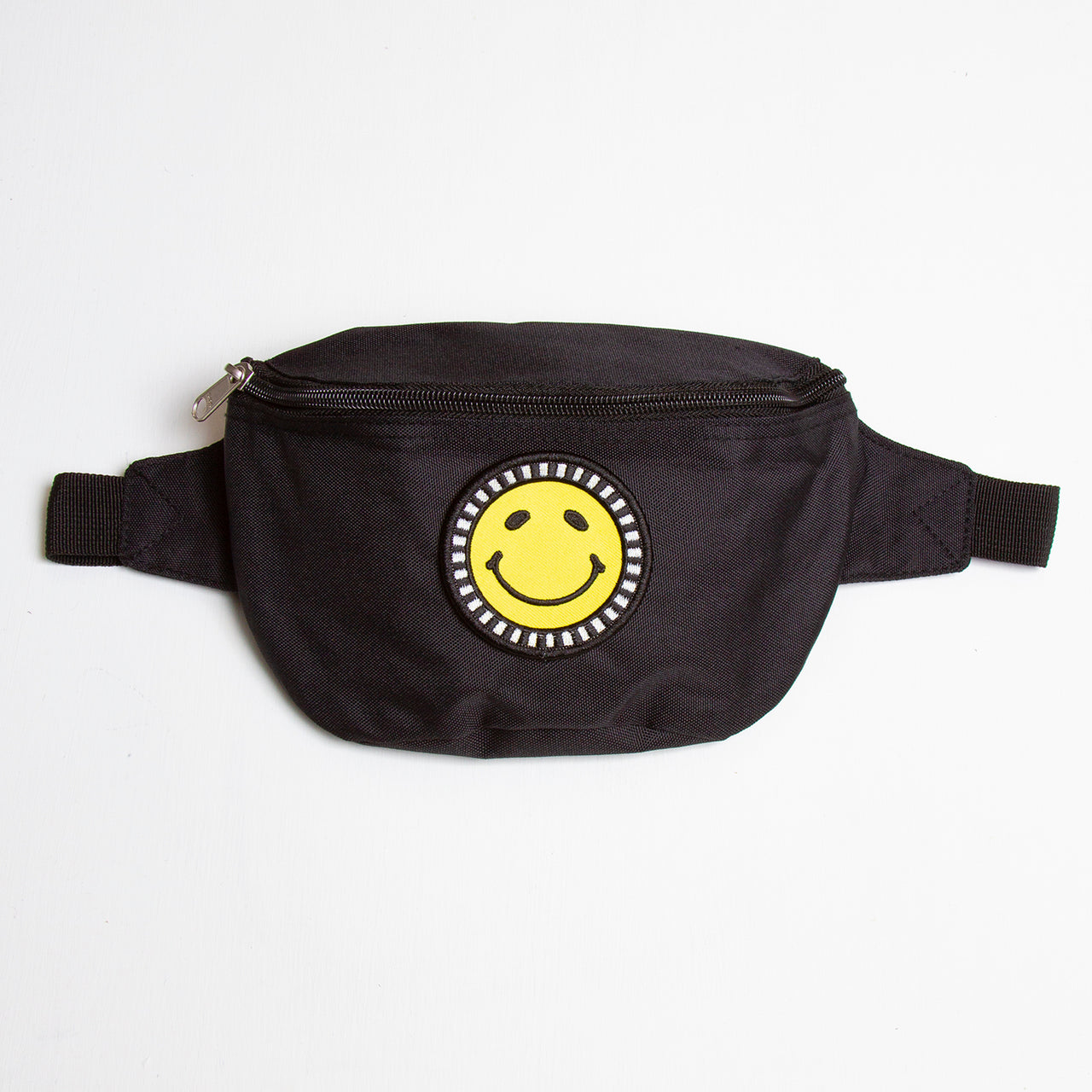 Smiley - Bum Bag - Black