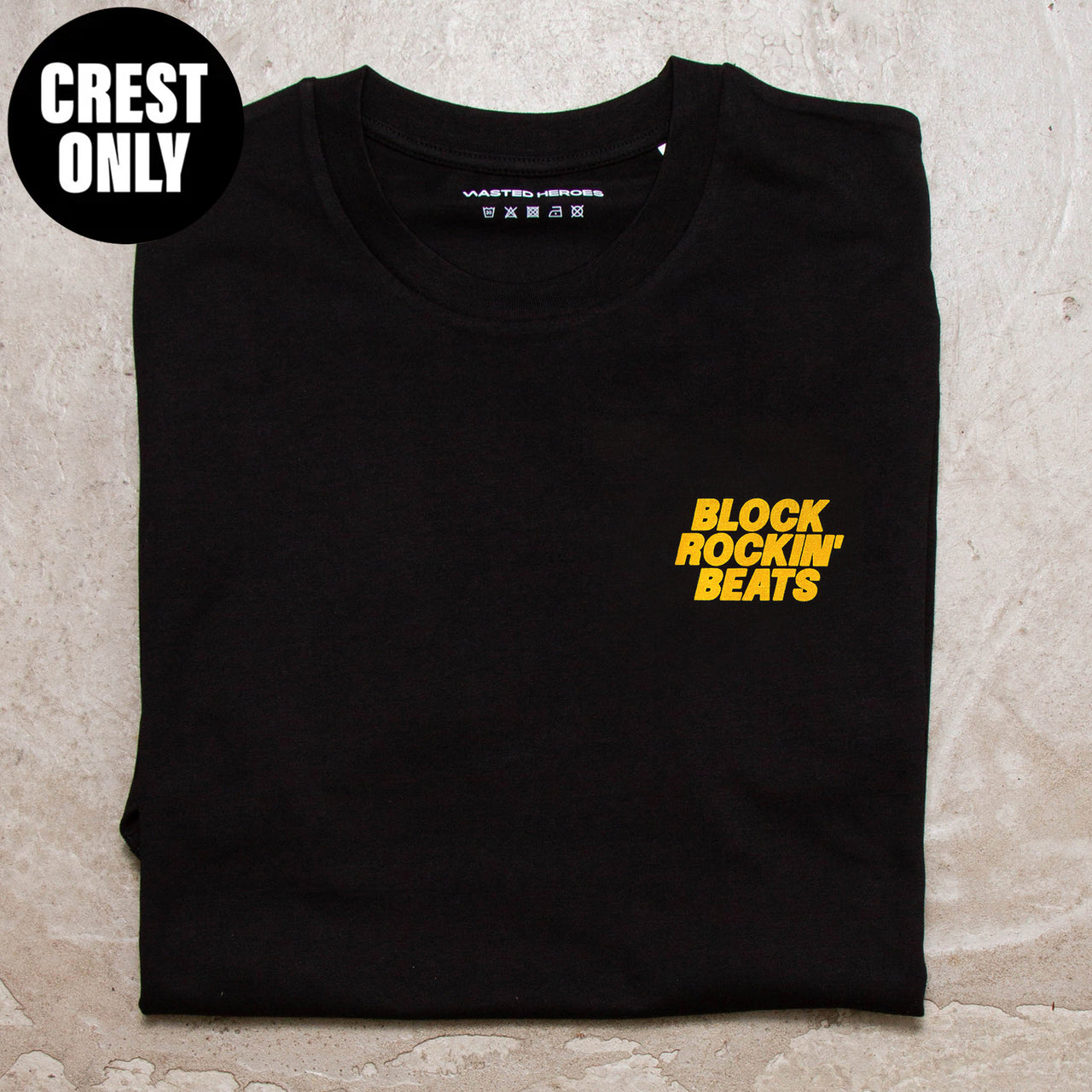 OS Crest Block Rockin - Tshirt - Black
