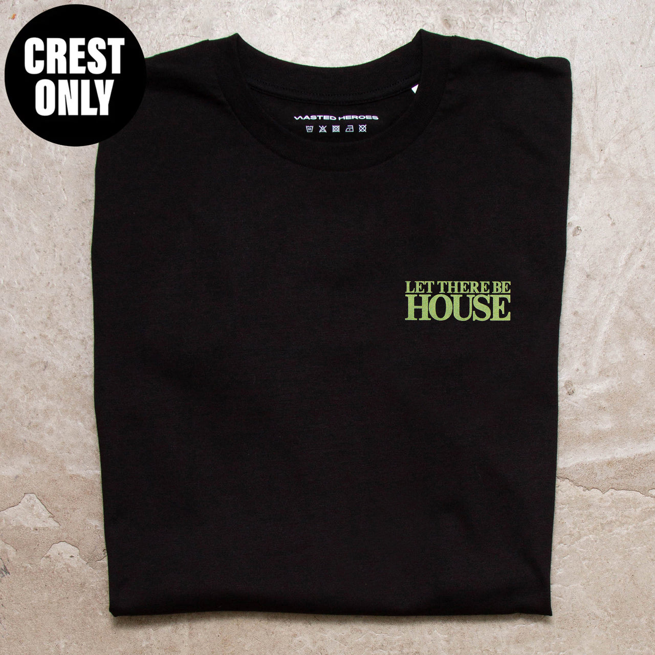 OS Crest Let There Be House - Tshirt - Black