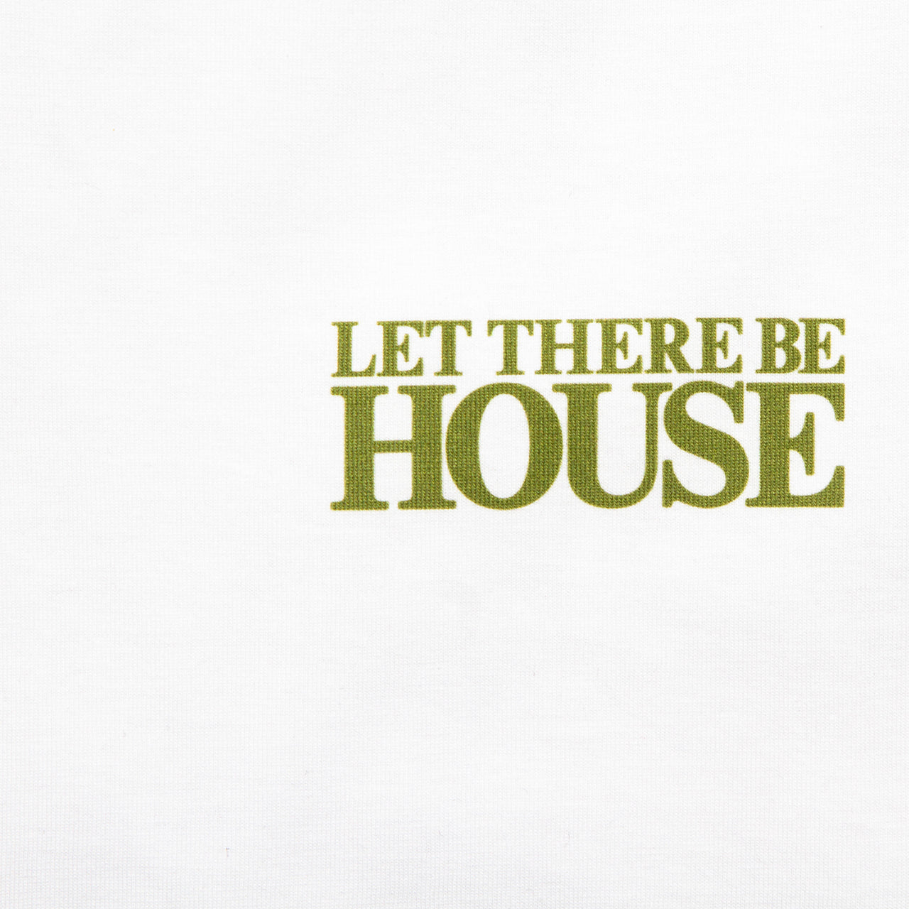 OS Crest Let There Be House - Tshirt - White