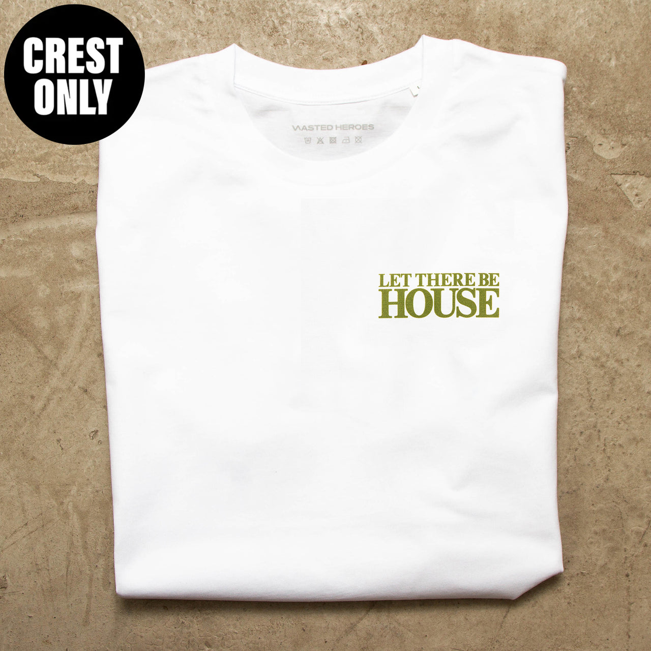 OS Crest Let There Be House - Tshirt - White