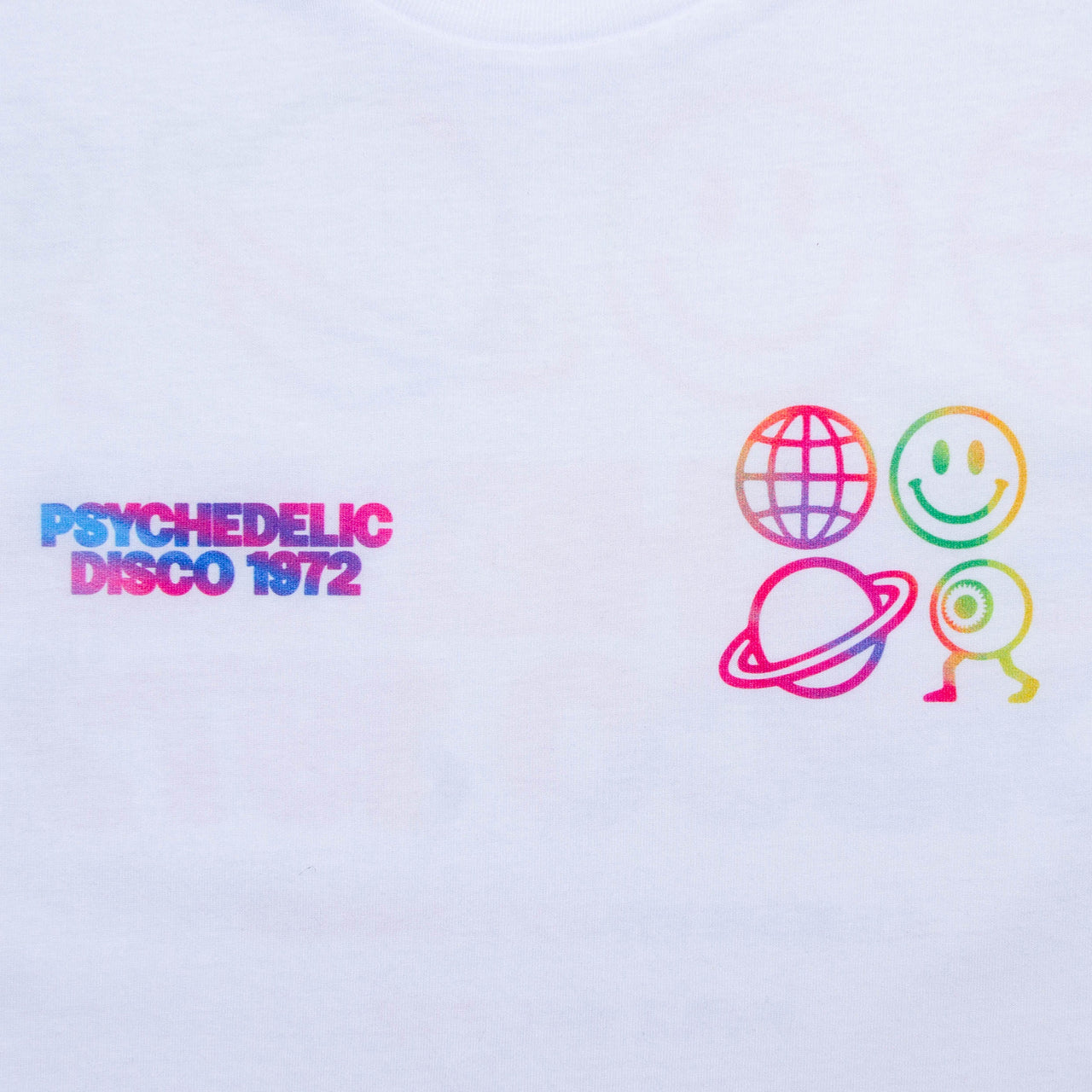 Crest Mercury Elements Psychedelic Disco 1972 - Tshirt - White