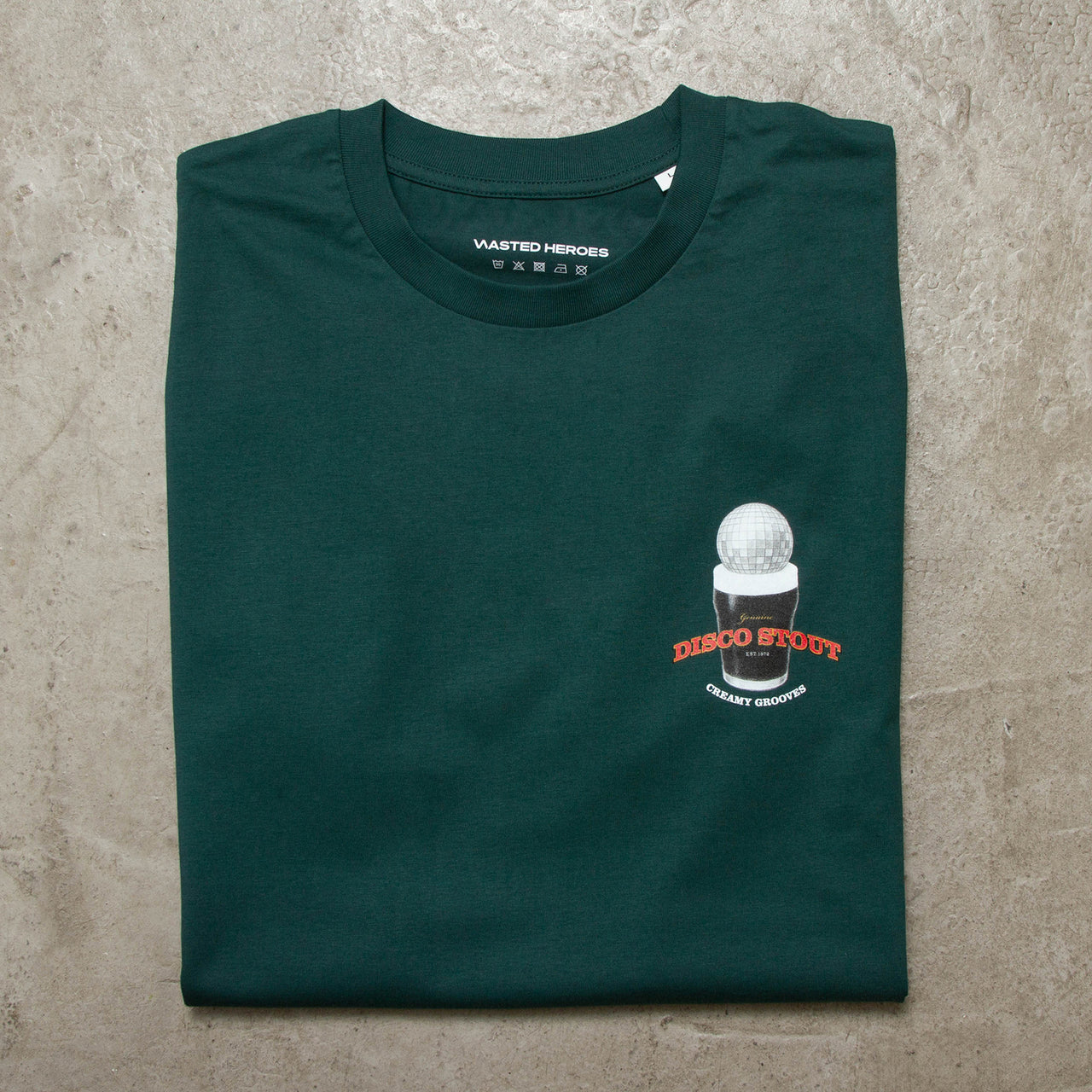 Crest Creamy Disco Stout - Tshirt - Green