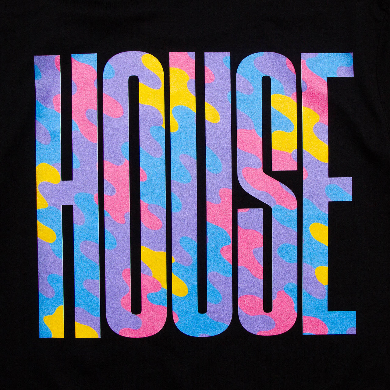 Haze Higher House Back Print - Hood - Black