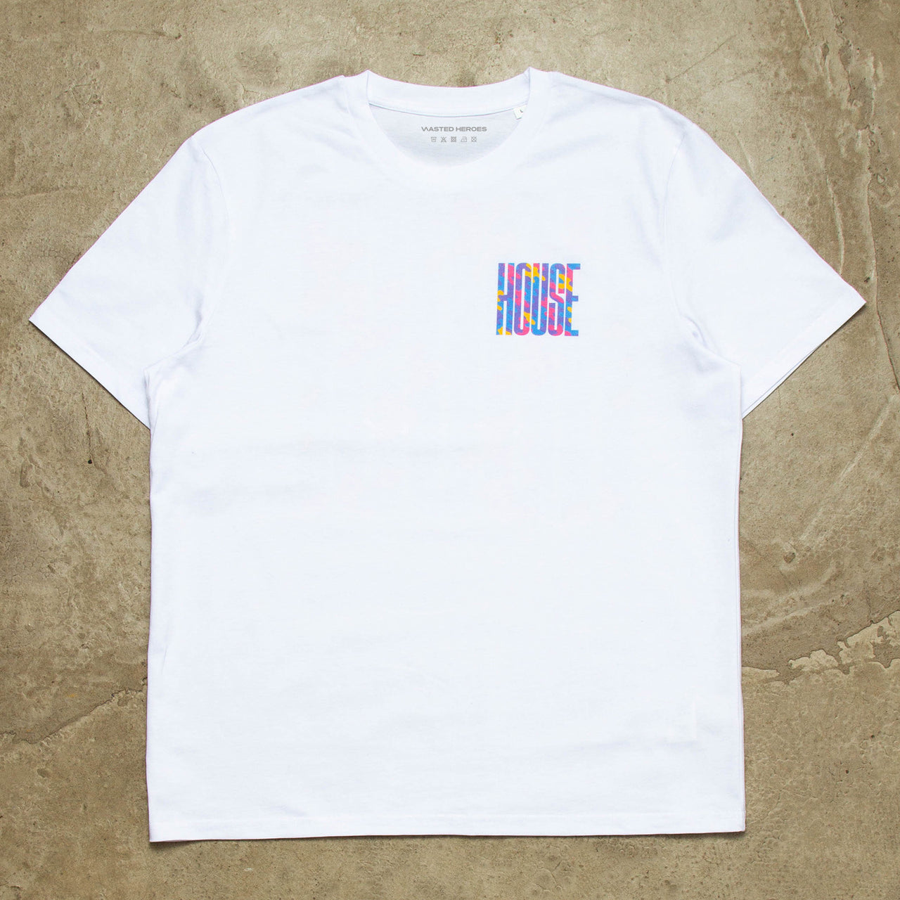 Crest Haze Higher House - Tshirt - White
