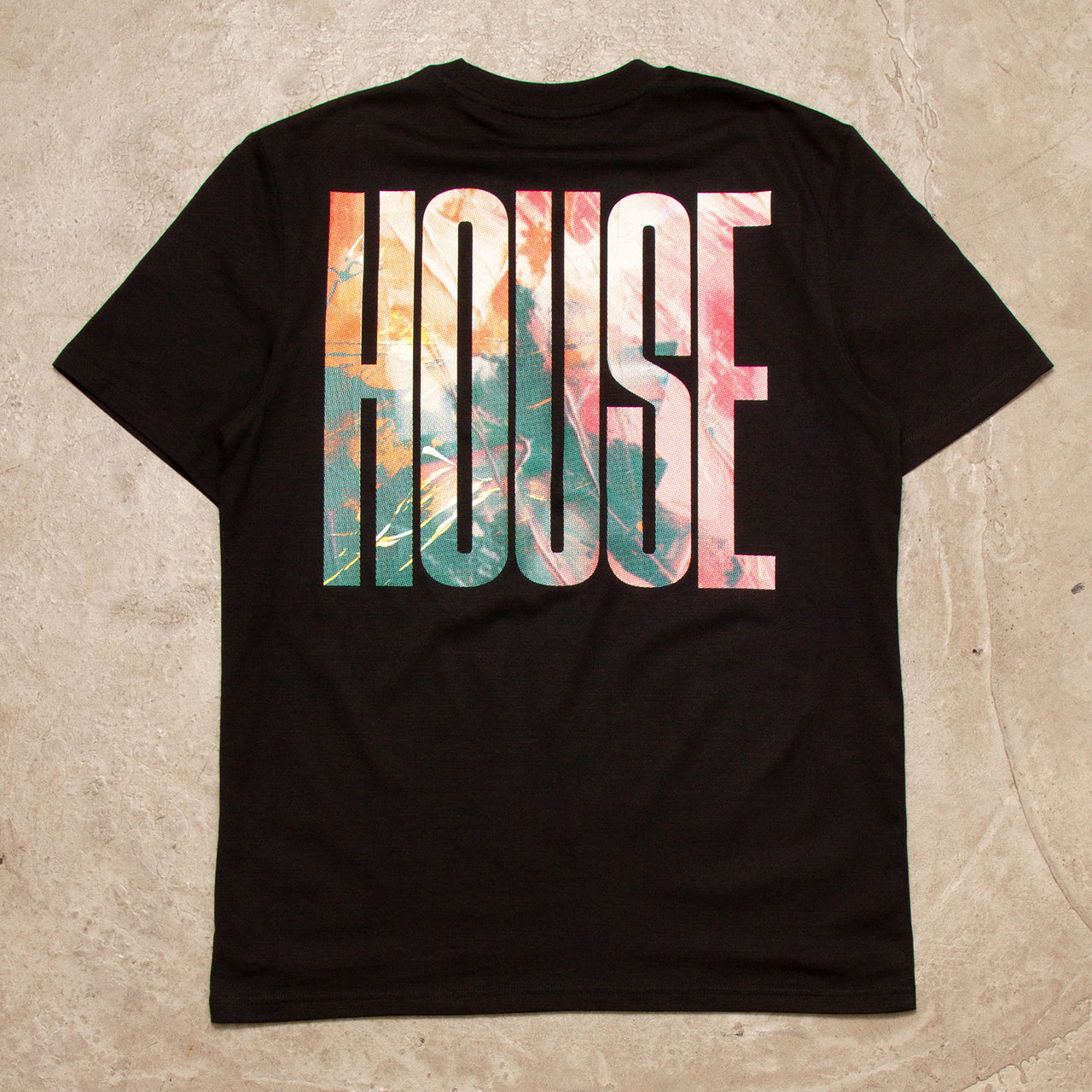 Work It Higher House Back Print - Tshirt - Black
