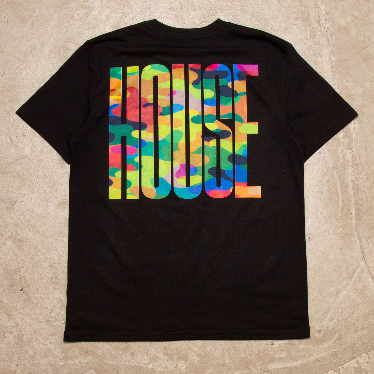 Vapor Higher House Back Print - Tshirt - Black