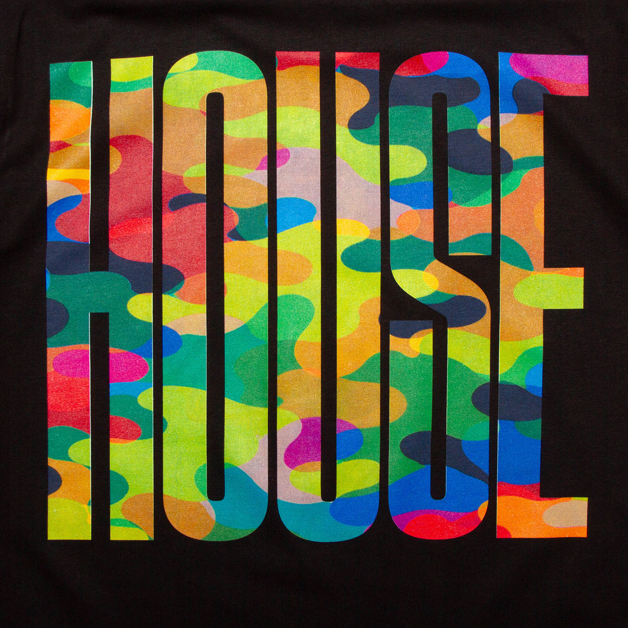 Vapor Higher House Back Print - Tshirt - Black