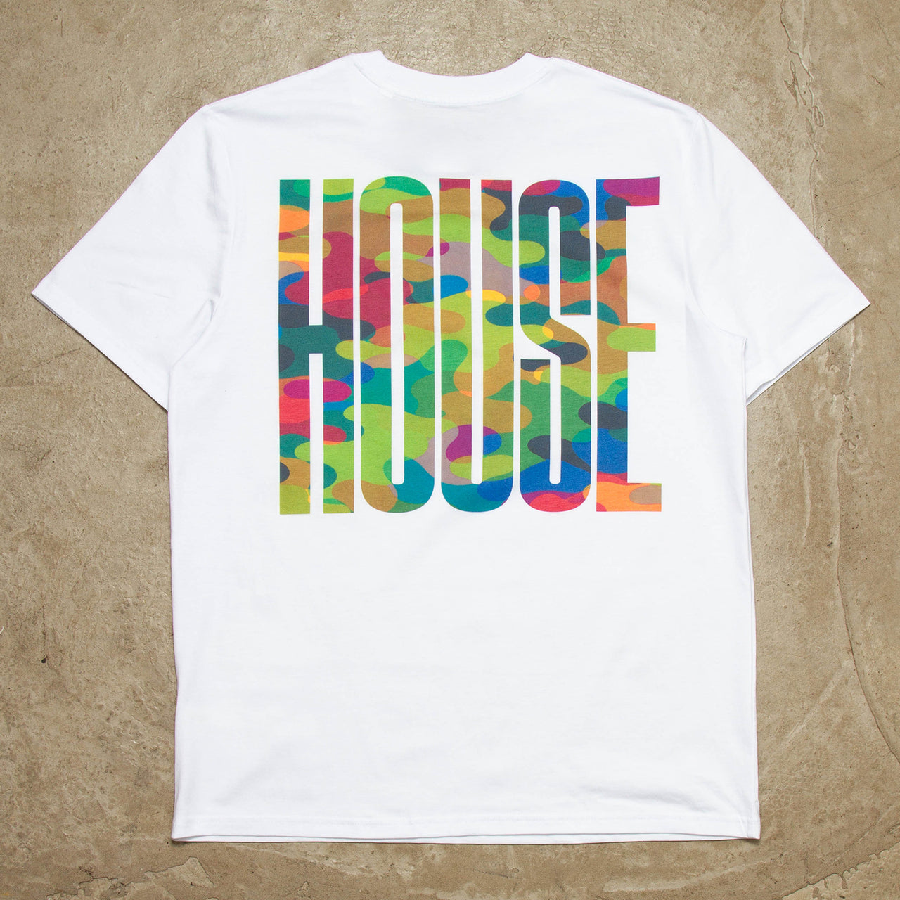 Vapor Higher House Back Print - Tshirt - White