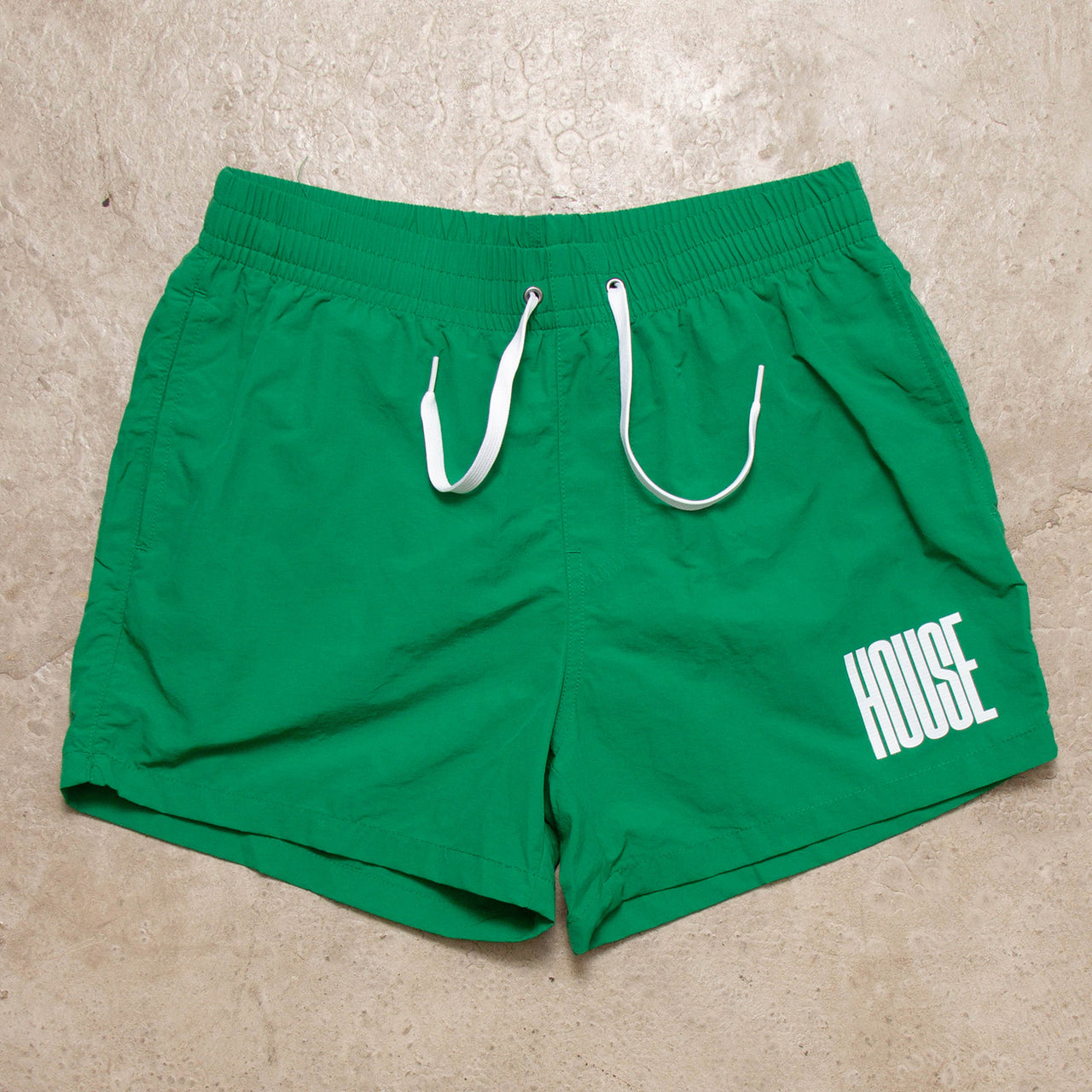 Higher House - Swim Shorts - Green