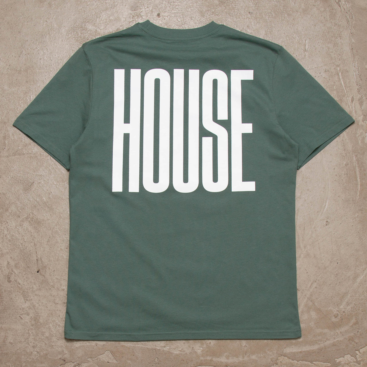 Higher House Back Print - Tshirt - Green