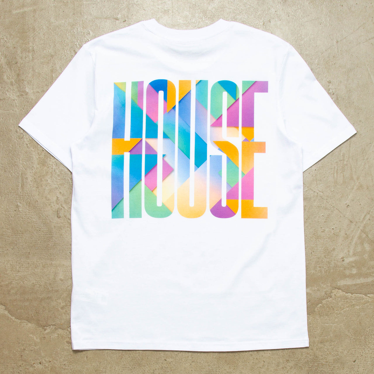 Solstice Higher House Back Print - Tshirt - White