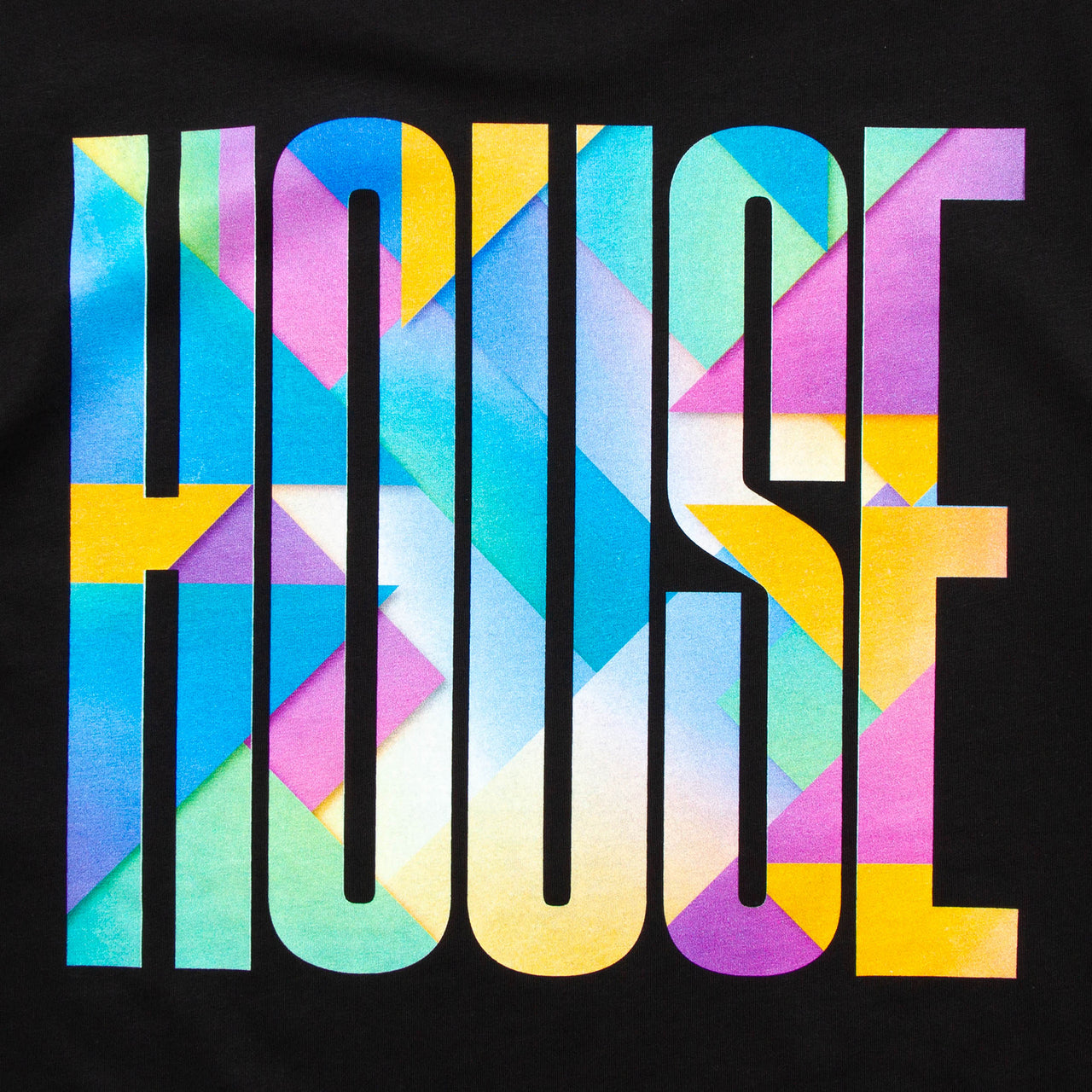 Solstice Higher House Back Print - Tshirt - Black