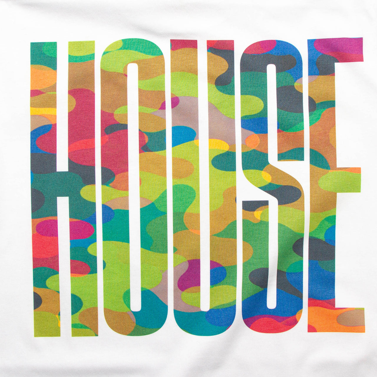 Vapor Higher House Back Print - Tshirt - White