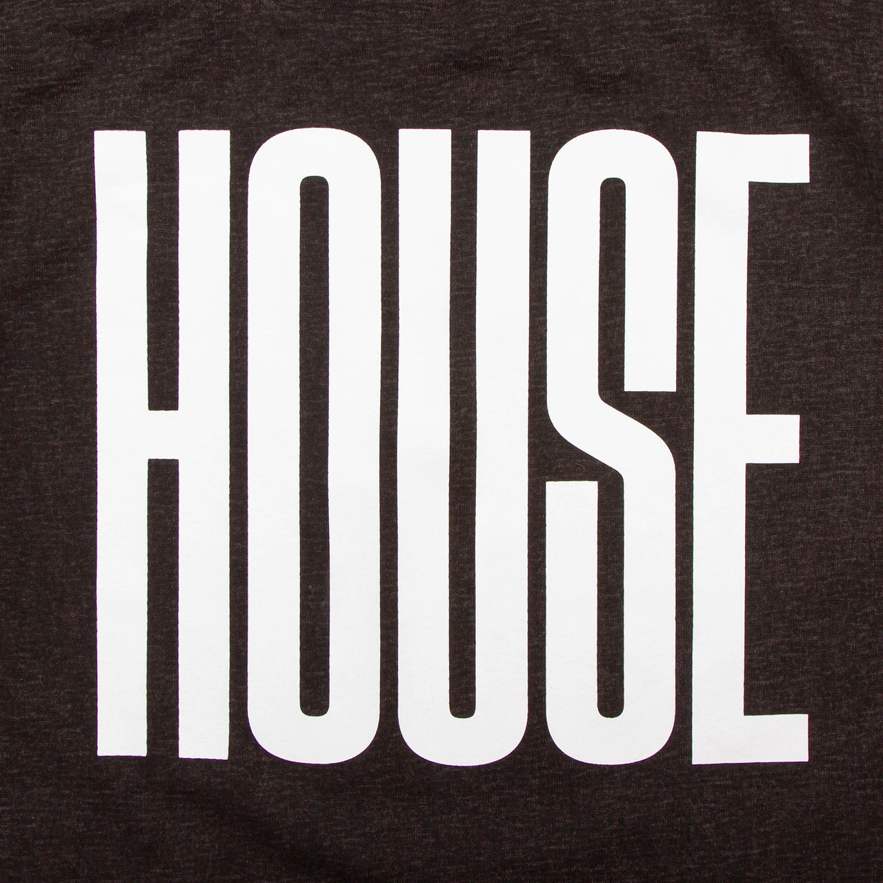 Higher House Back Print - Oversized Tshirt - Black Acid Wash