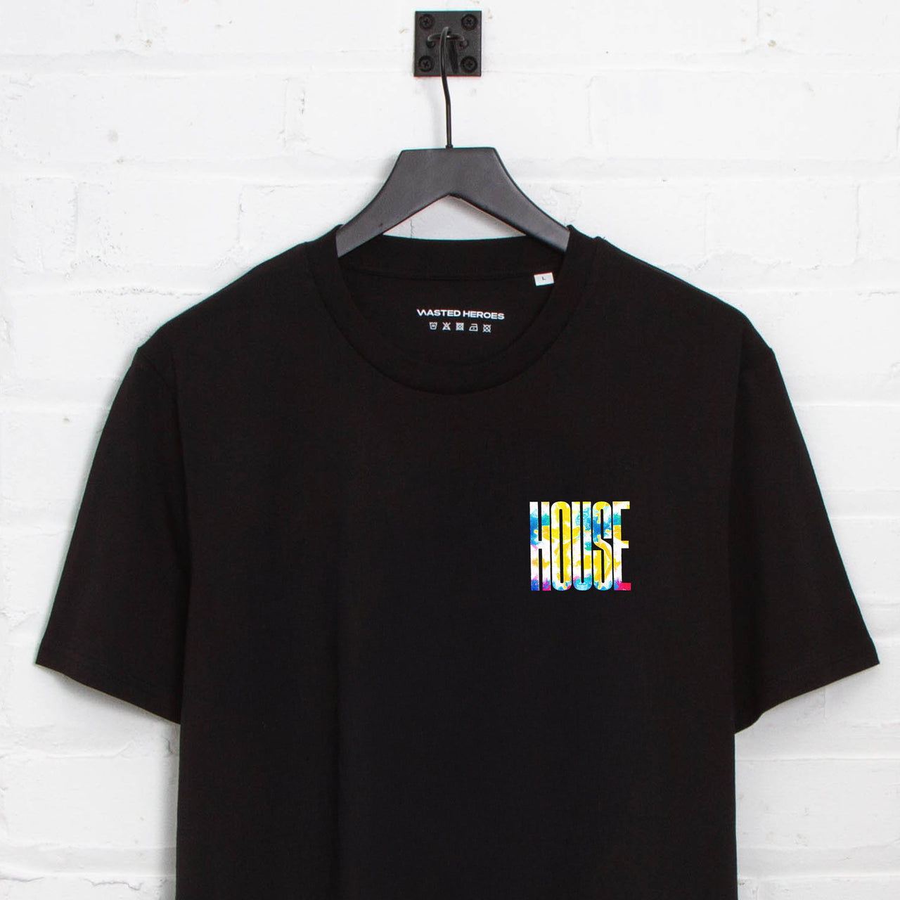 Crest Flow Higher House - Tshirt - Black