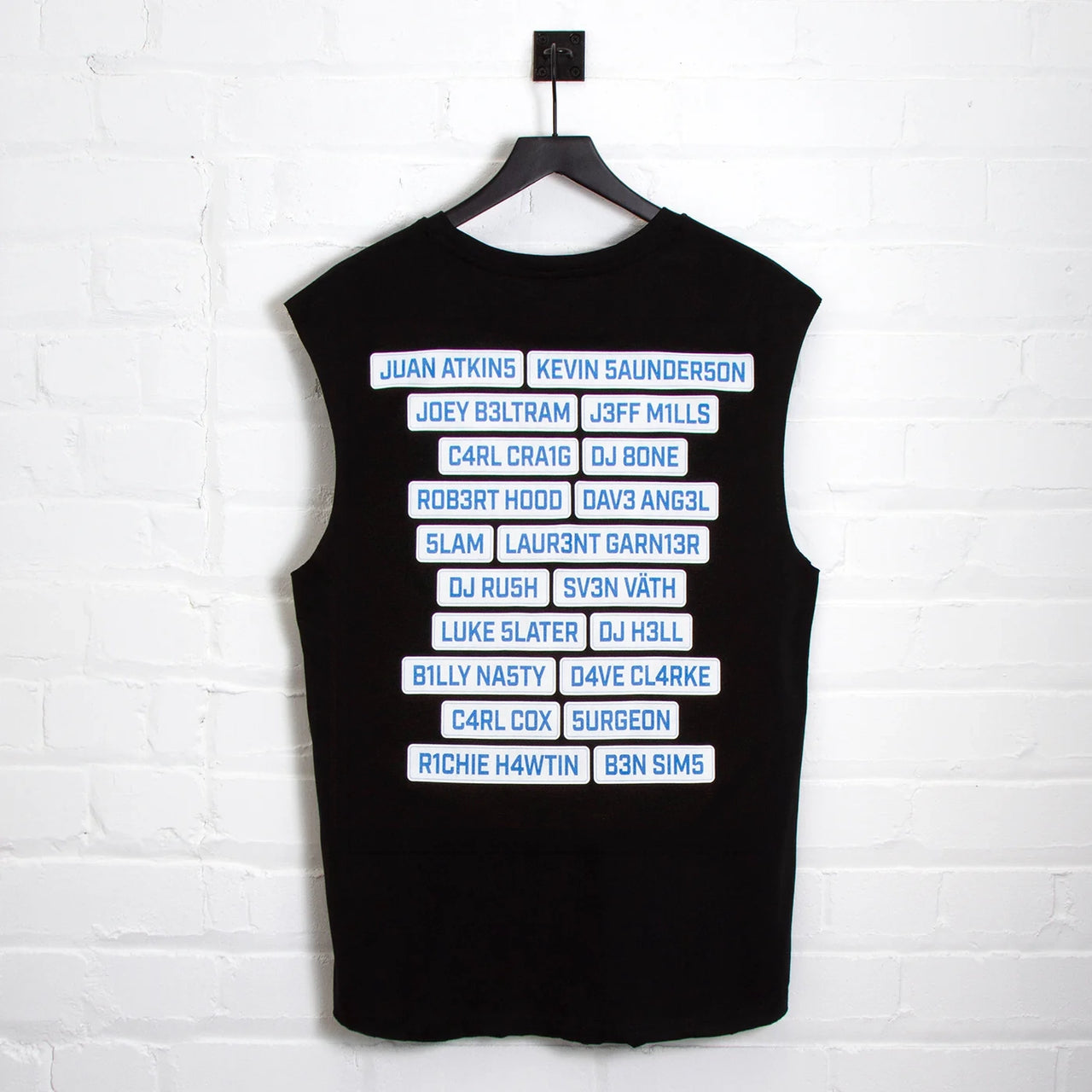 Pt1 Techno Evolution Back Print - Tank Tshirt - Black