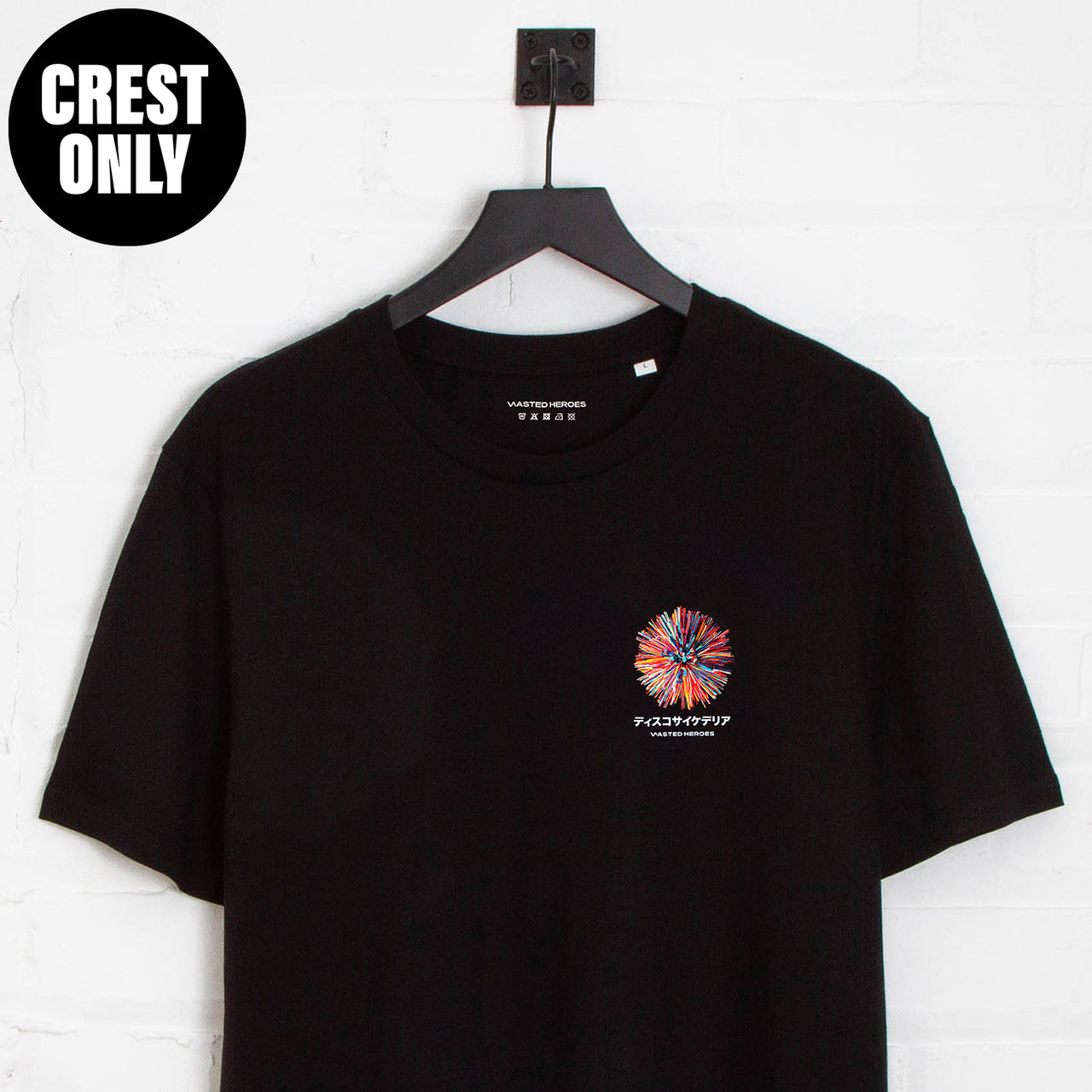 Crest 024 Disco Psychedelia - Tshirt - Black