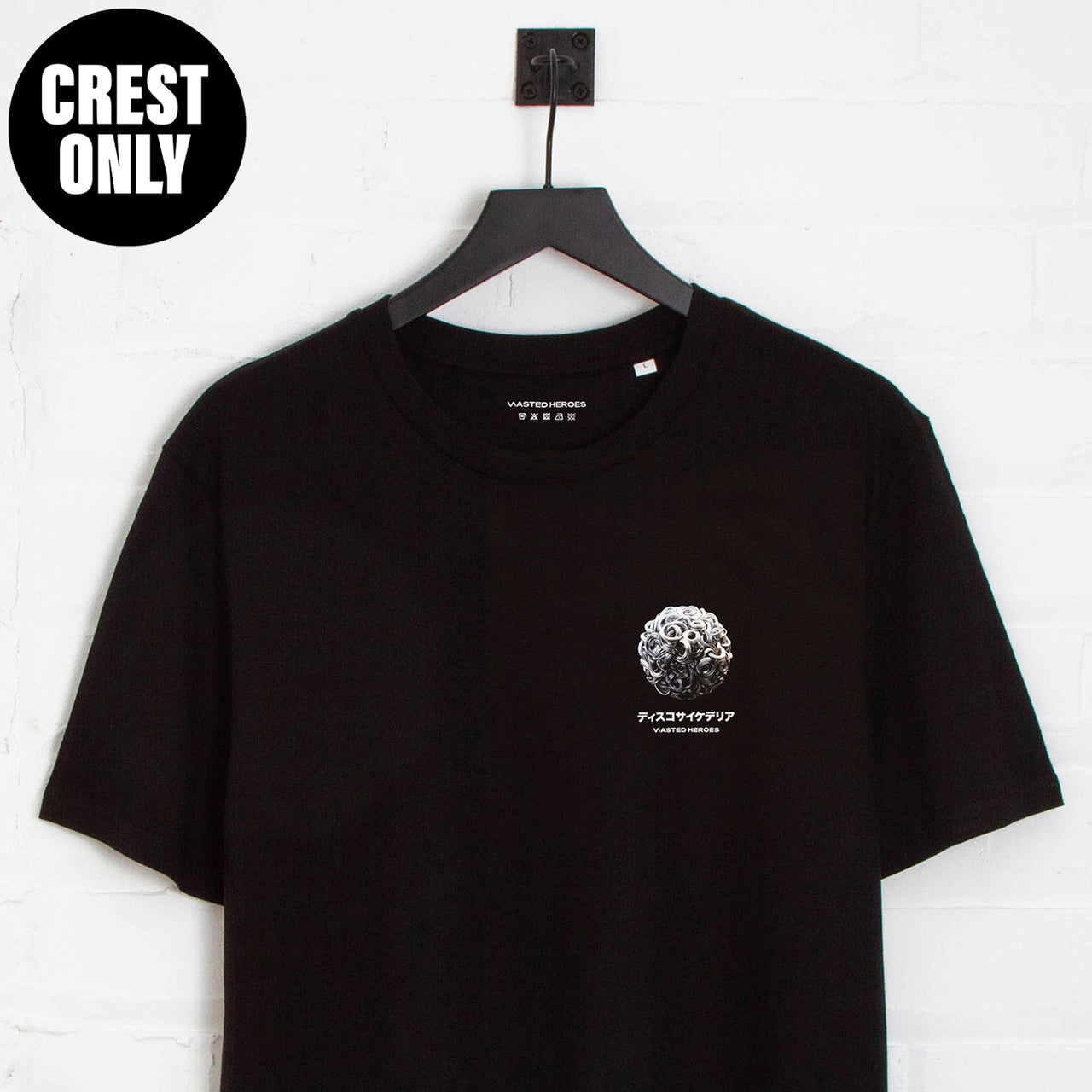 Crest 028 Disco Psychedelia - Tshirt - Black