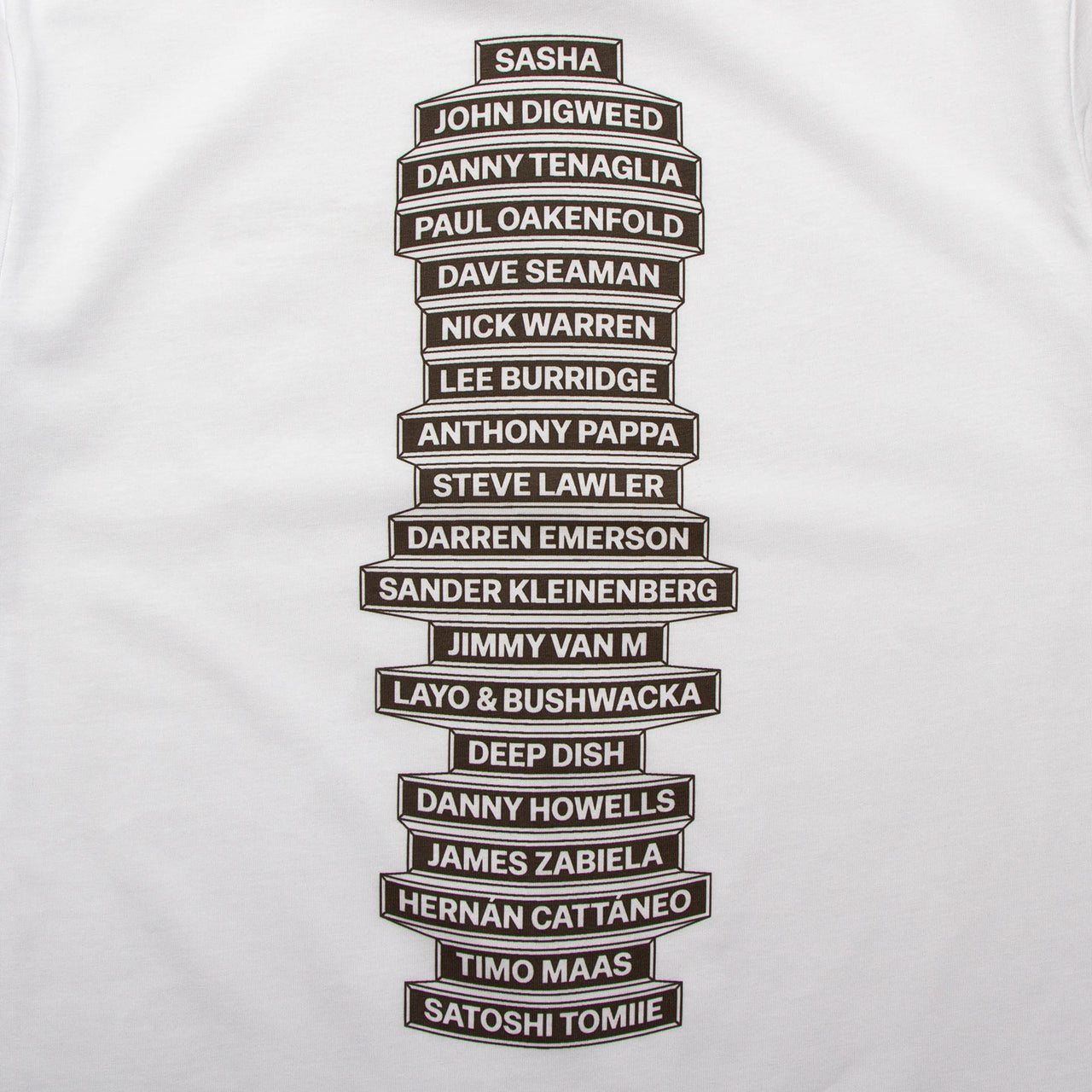 WH Progressive House Architects Back Print - Tshirt - White