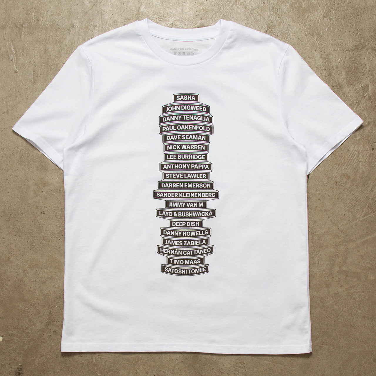 WH Progressive House Architects Front Print - Tshirt - White