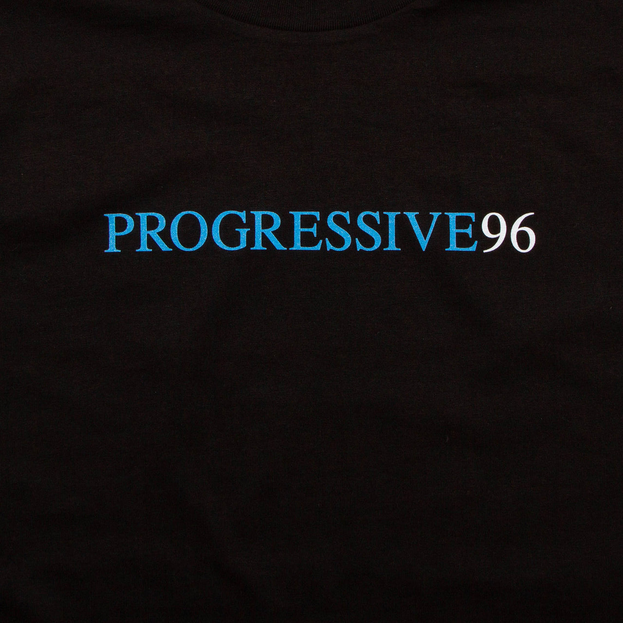 Progressive96 Front Print - Tshirt - Black