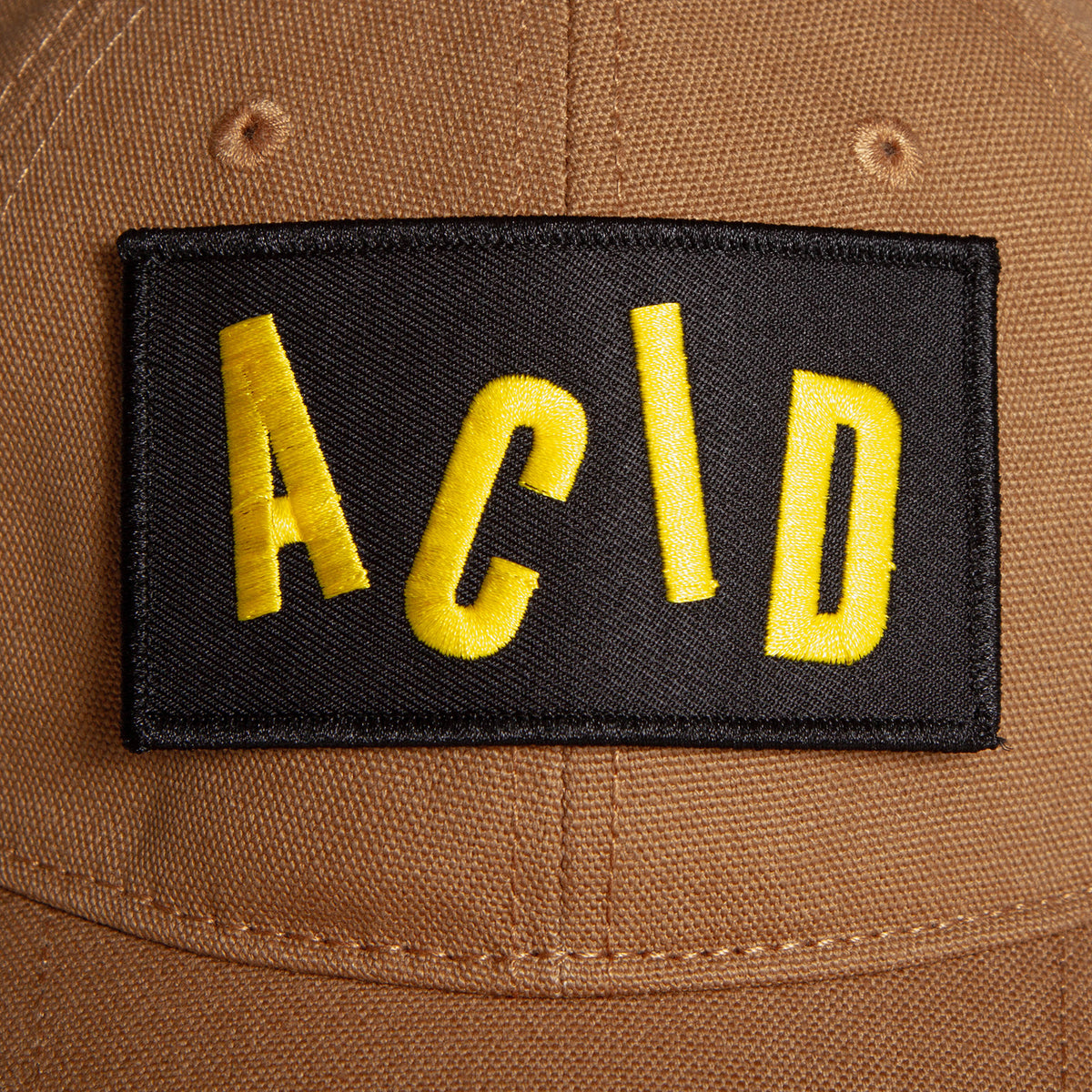 Acid Letter - Canvas Cap - Sand