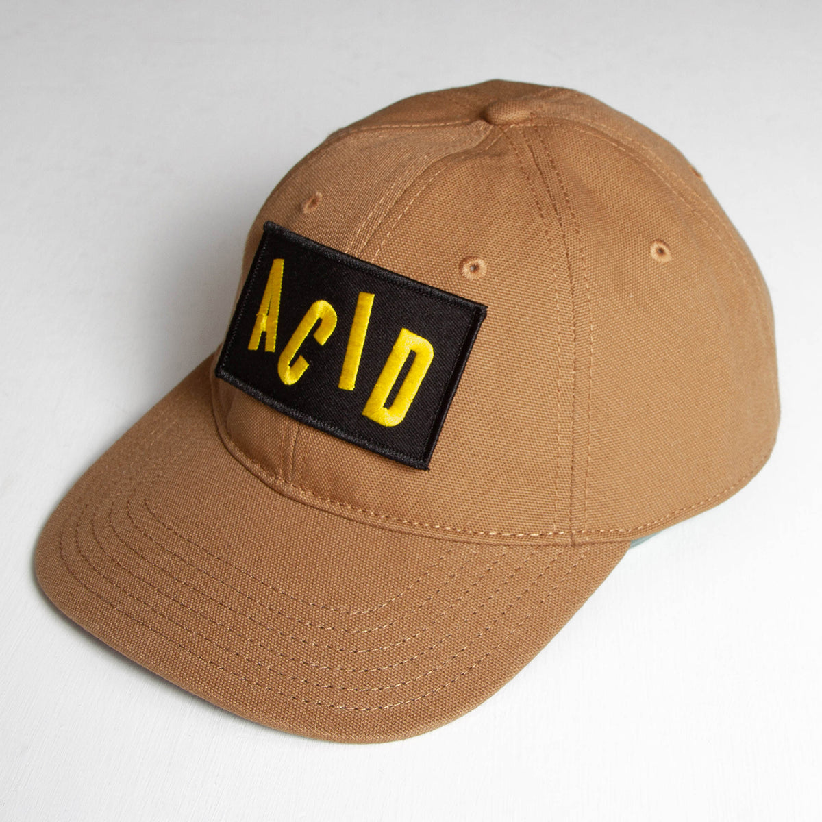 Acid Letter - Canvas Cap - Sand