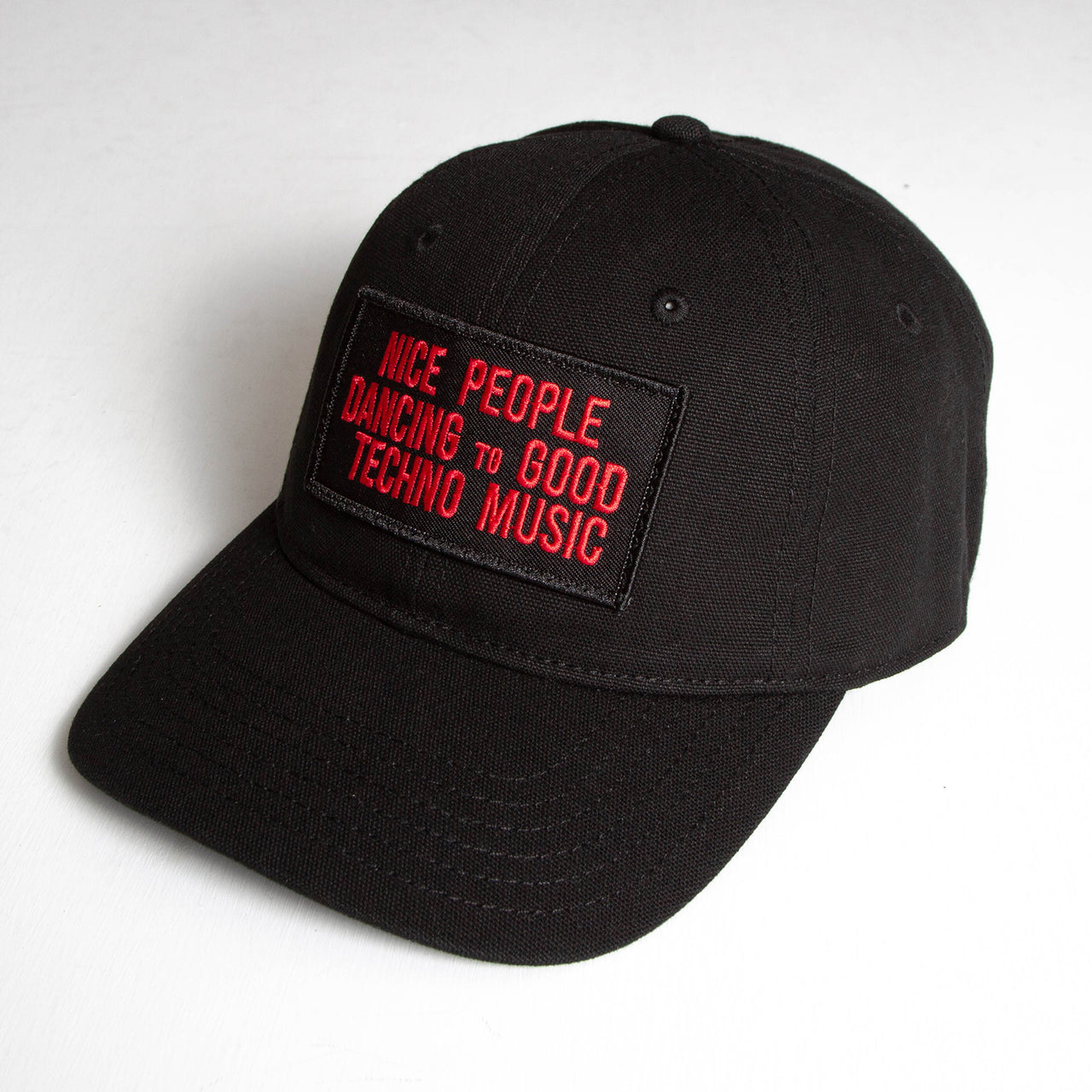 Peoples Techno - Canvas Cap - Black