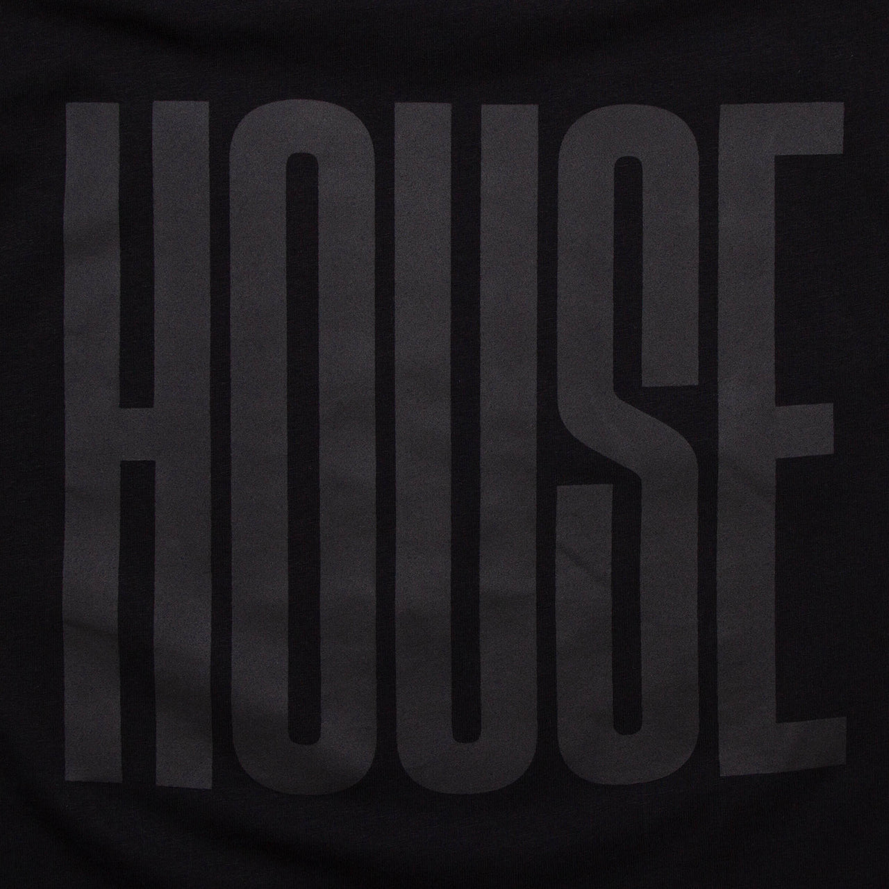BF Black On Black Higher House Back Print - Tshirt - Black