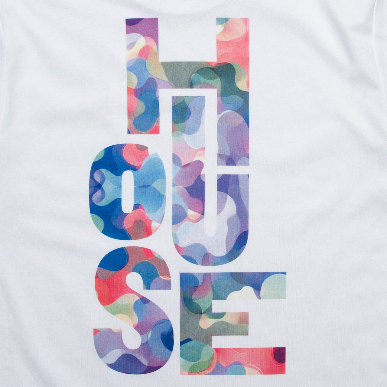 BF Just House Front Print - Tshirt - White