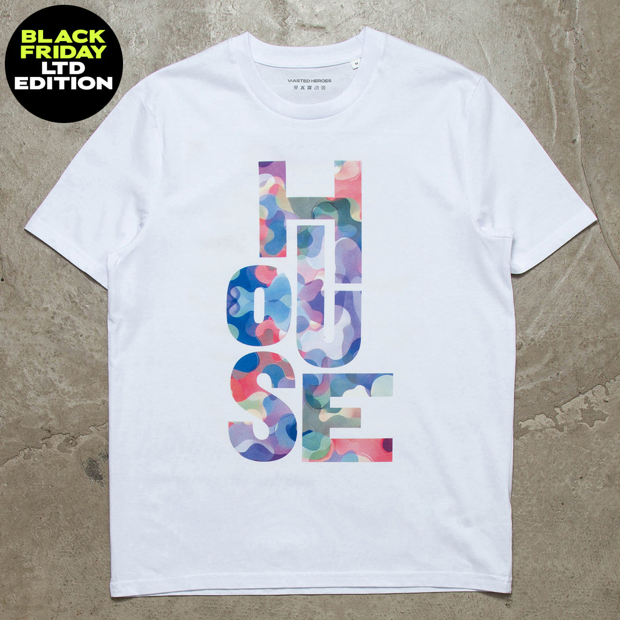 BF Just House Front Print - Tshirt - White