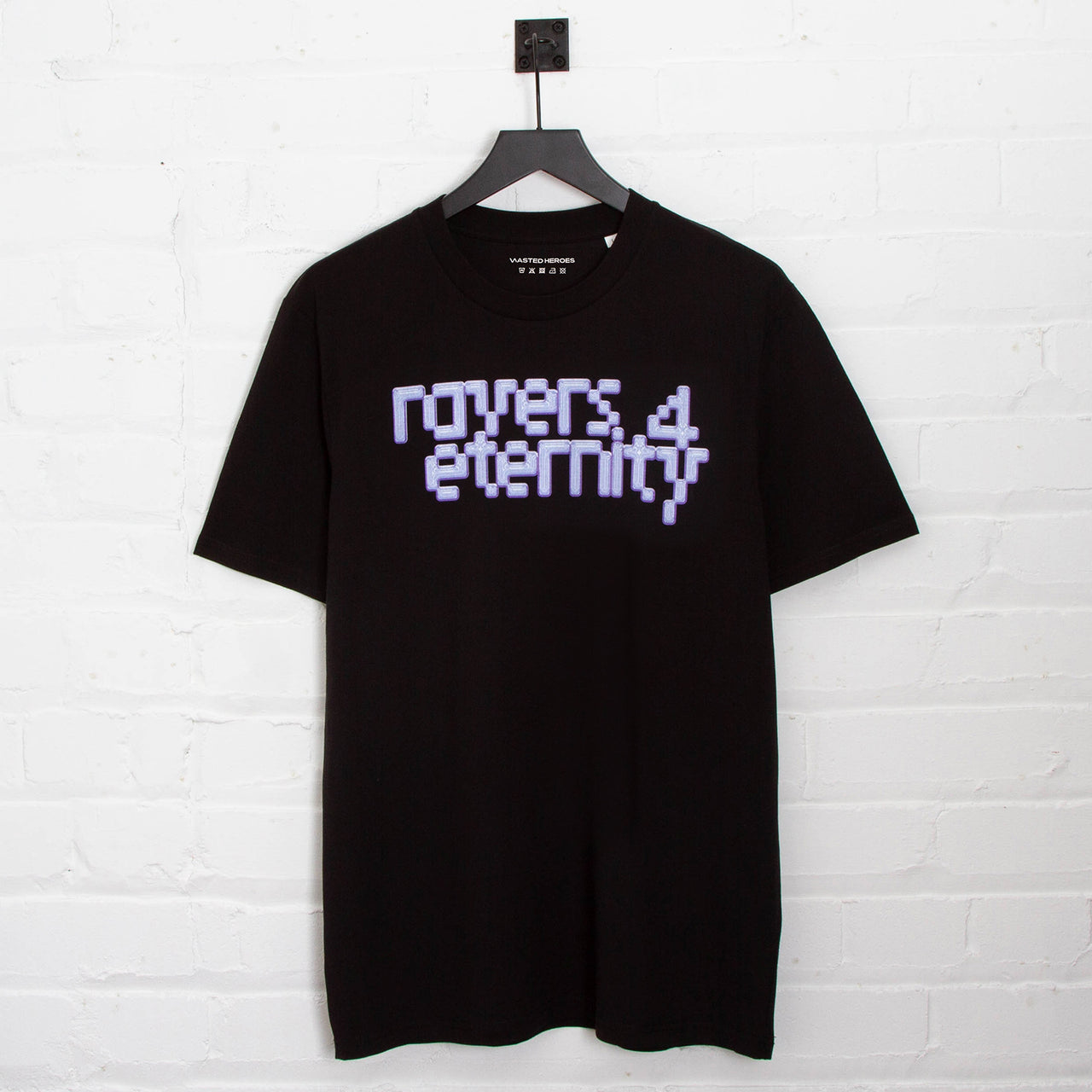Purple Ravers 4 Eternity Front Print - Tshirt - Black