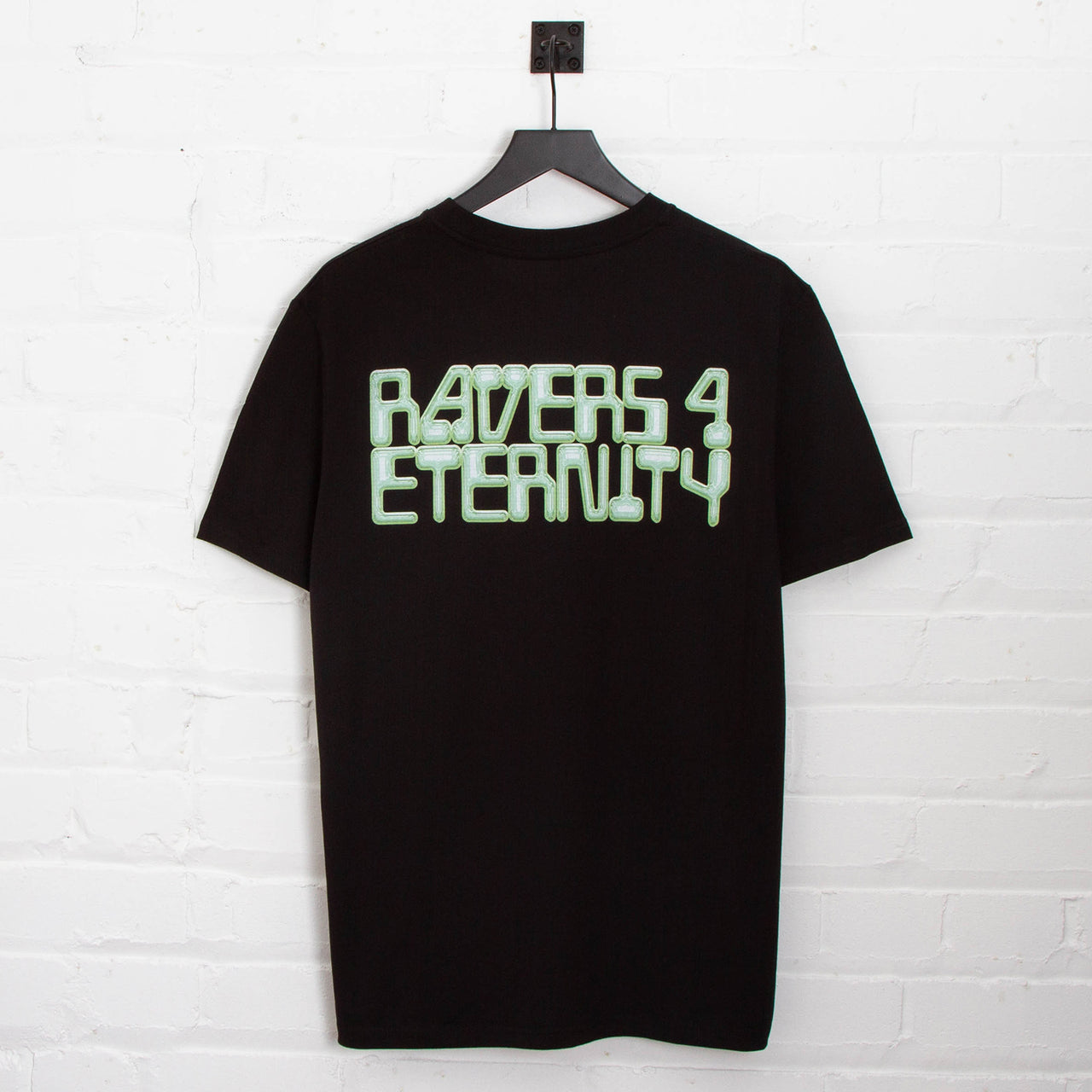 Green Ravers 4 Eternity Back Print - Tshirt - Black