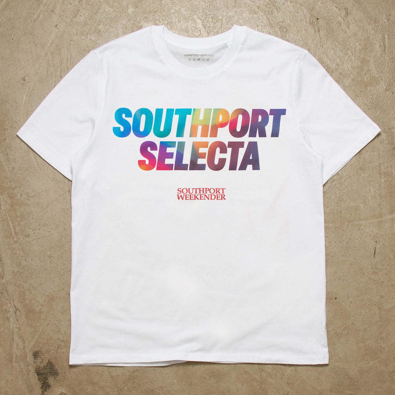 Southport Selecta Front Print - Tshirt - White
