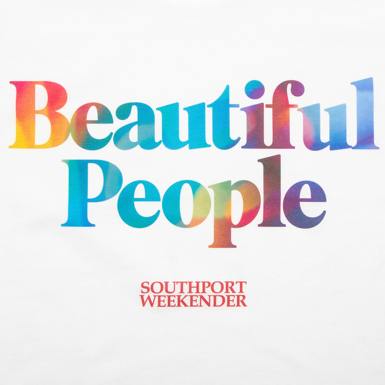 Beautiful People Back Print - Tshirt - White