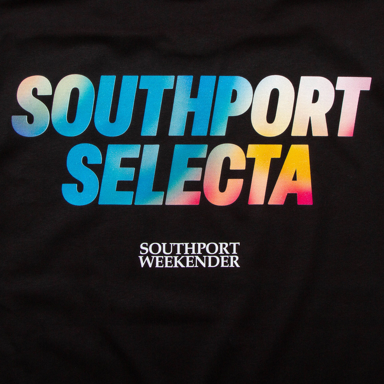 Southport Selecta Back Print - Tshirt - Black